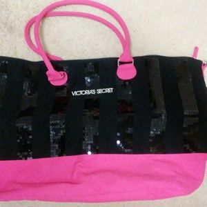 Victoria secret sparkle bag